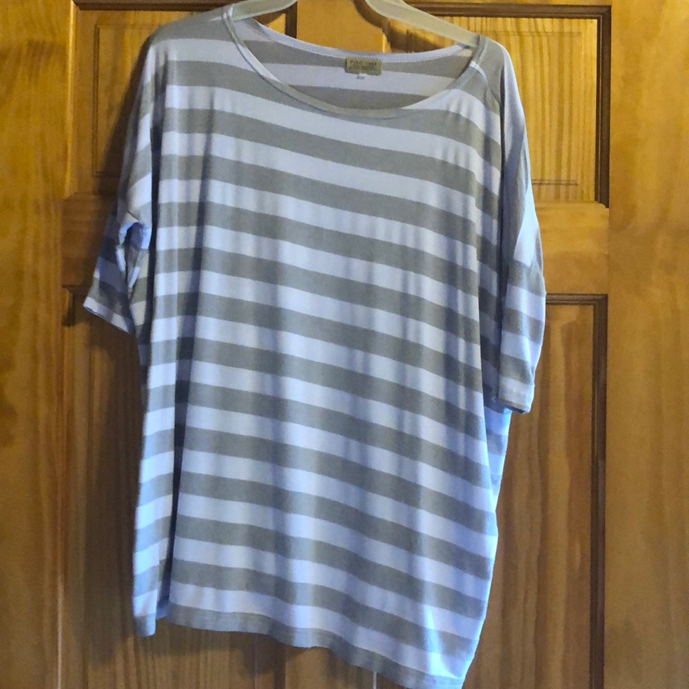 Short sleeve piko top